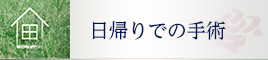 日帰りでの手術